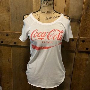 Like new! Cold shoulder Tshirt